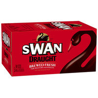 Swan Draught Bottles 24x375 ml Carton