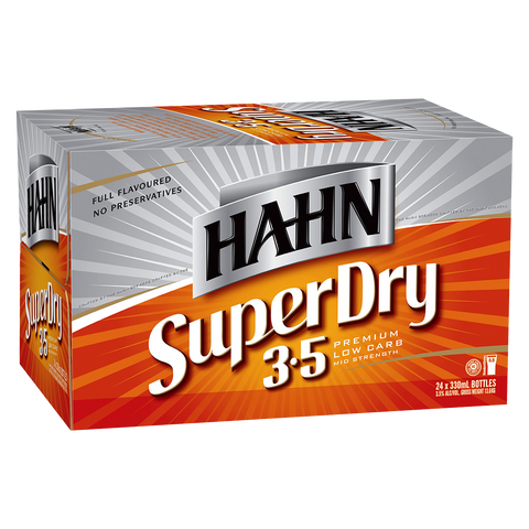 Hahn SuperDry 3.5 24 Carton