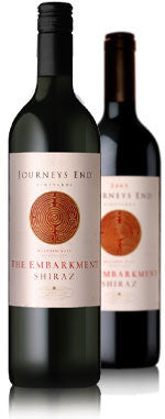 Journeys End Vineyards The Embarkment Shiraz 2008