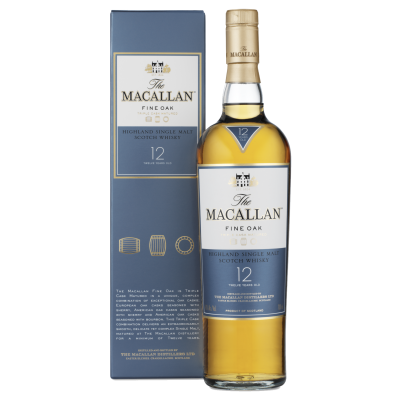The Macallan 12 Year Old Scotch Whisky 700mL